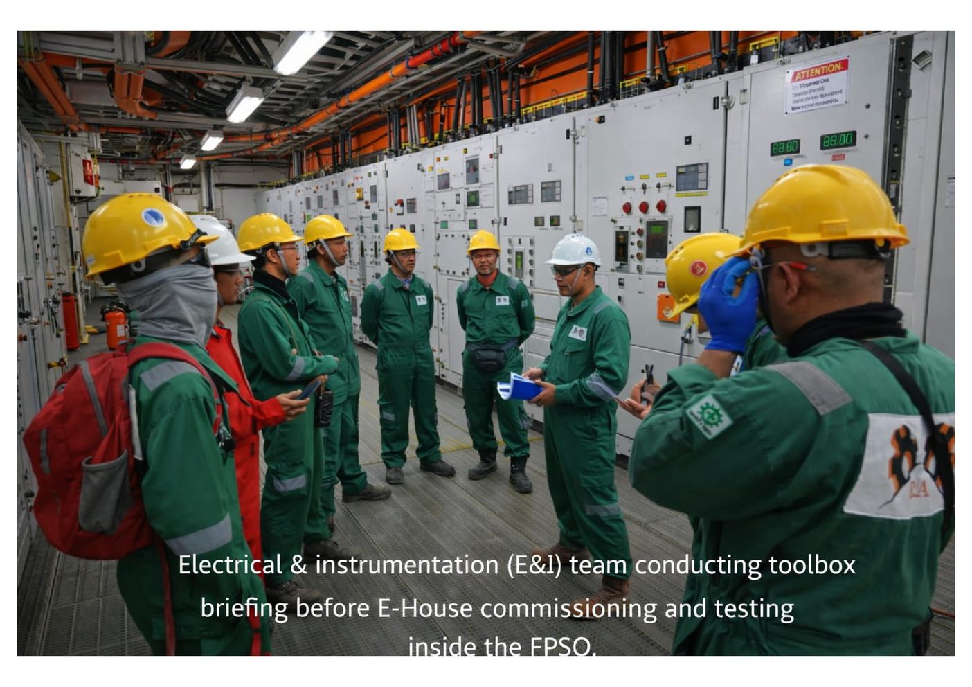 RA Energy Solutions — E&I team briefing