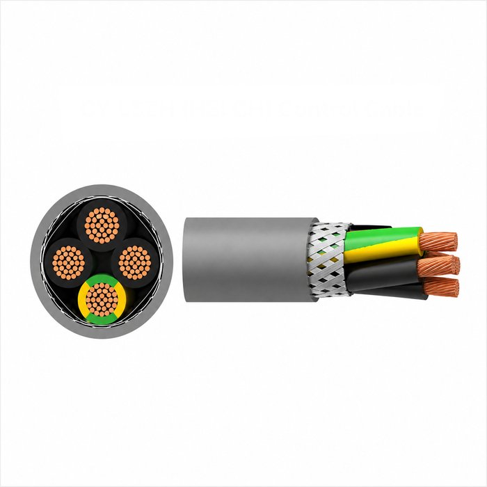 CY LSZH low smoke zero halogen screened control cable