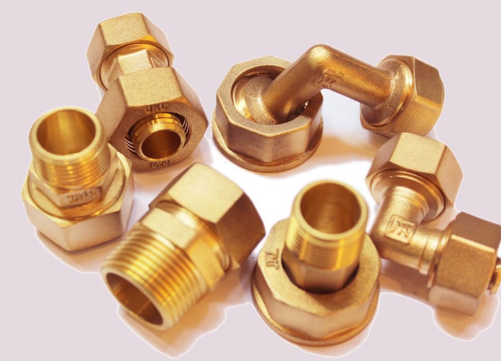 Copper-nickel forged threaded and socket weld fittings
