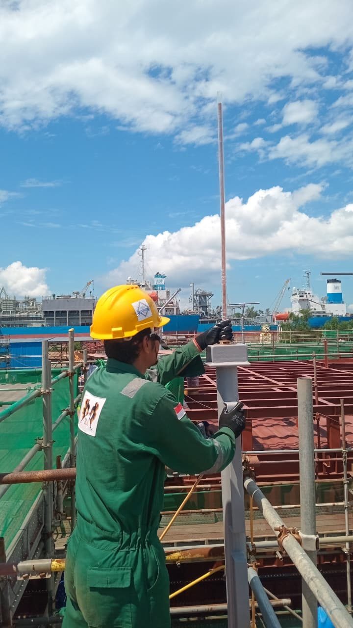 Shipyard structural work, Malaysia-adjacent region